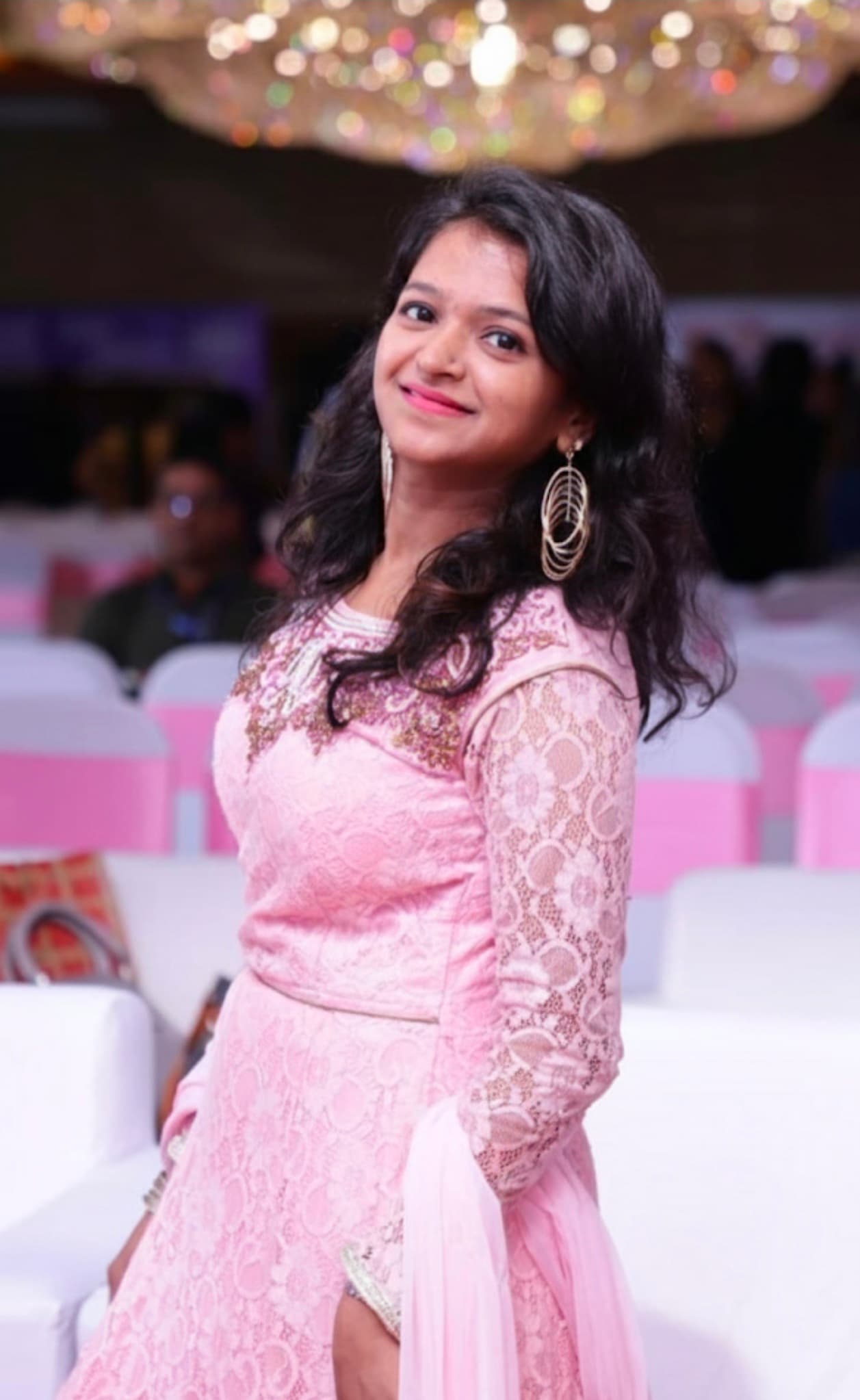 Woman with healthy hair